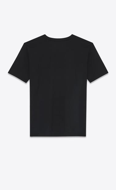 SAINT LAURENT T-Shirt & Jersey Damen boyfriend schwarzes saint laurent t-shirt mit kurzen ärmeln b_V4